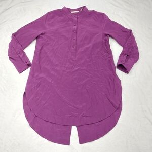 Soft Surroundings Purple Tunic Top